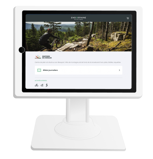 Endorphine self-service kiosk